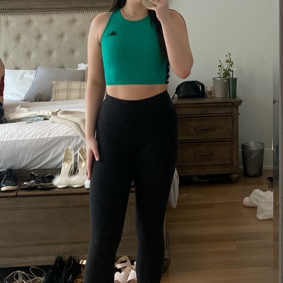 Kappa Tops - Kappa Green Crop Top